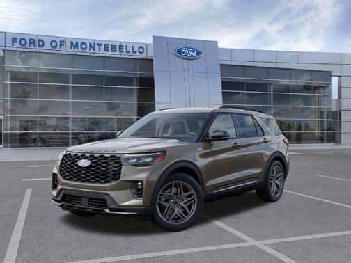 Gray 2027 Ford Explorer ST-Line