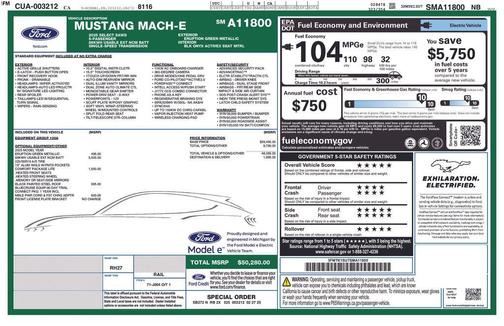 2025 Ford Mustang Mach-E Select