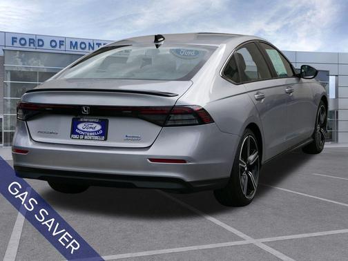 Solar Silver Metallic 2024 Honda Accord Hybrid Sport