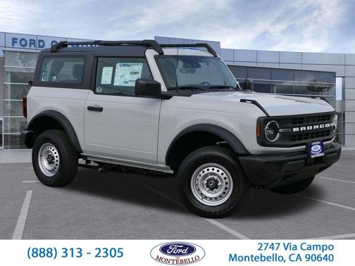 Avalanche Gray 2026 Ford Bronco Base