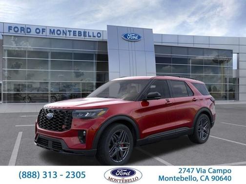 Red Metallic 2026 Ford Explorer ST