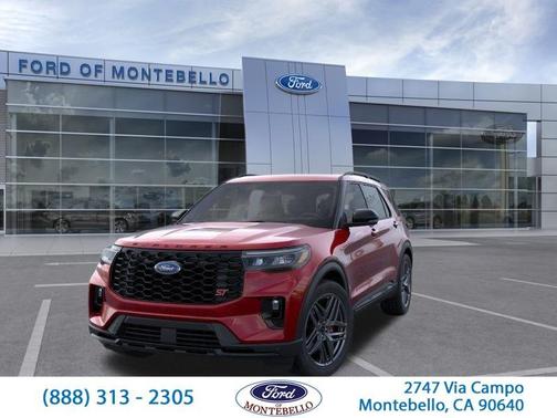 Red Metallic 2026 Ford Explorer ST