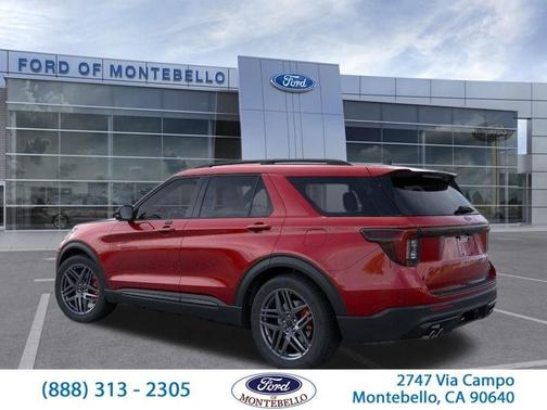 Red Metallic 2026 Ford Explorer ST