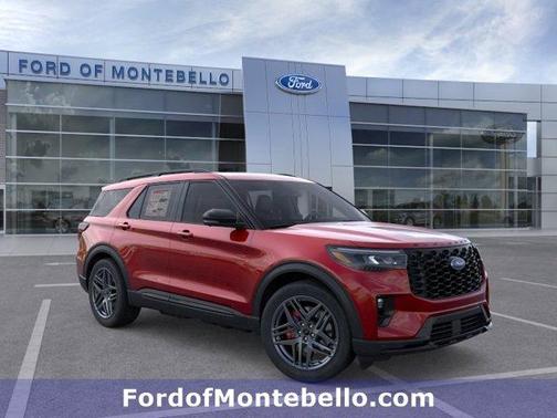Red Metallic 2026 Ford Explorer ST