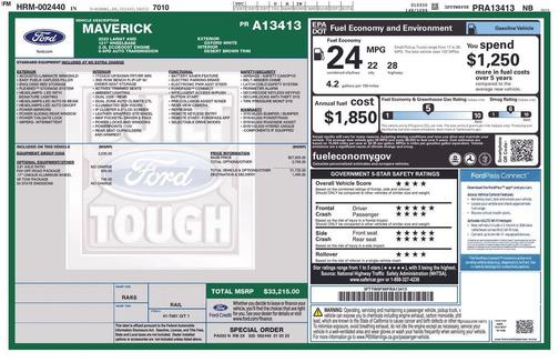 2023 Ford Maverick Lariat