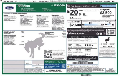 2025 Ford Bronco Big Bend