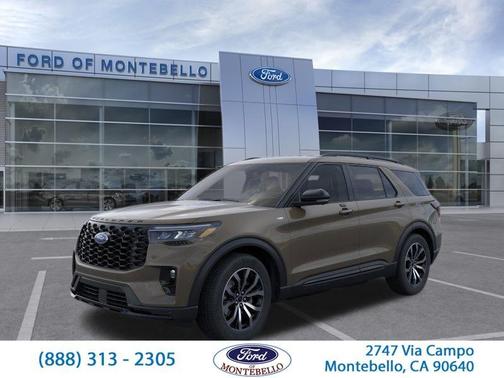 Gray 2026 Ford Explorer ST-Line