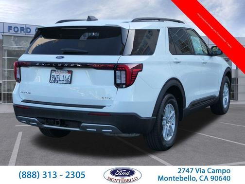 Star White 2026 Ford Explorer Active