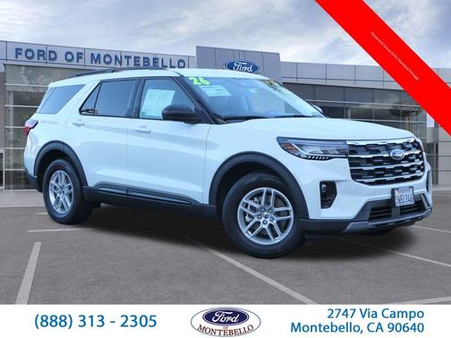 Star White 2026 Ford Explorer Active