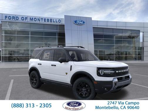 Oxford White 2026 Ford Bronco Sport Badlands