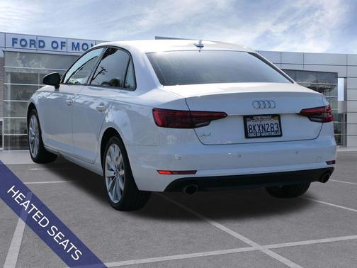Ibis White 2017 Audi A4 2.0T Premium