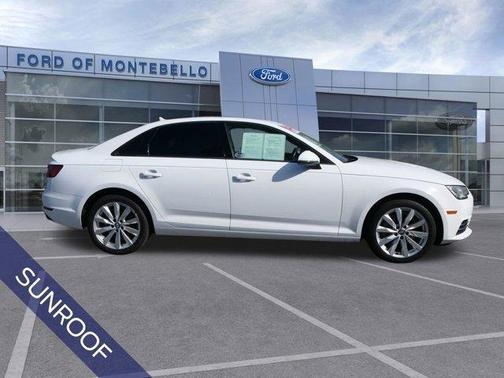 Ibis White 2017 Audi A4 2.0T Premium