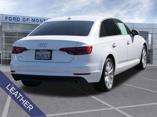 Ibis White 2017 Audi A4 2.0T Premium