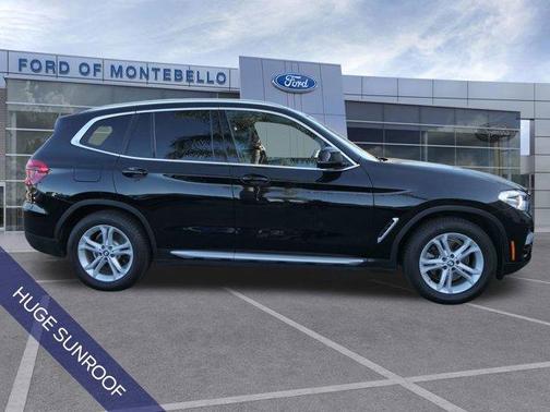 Jet Black 2020 BMW X3 sDrive30i