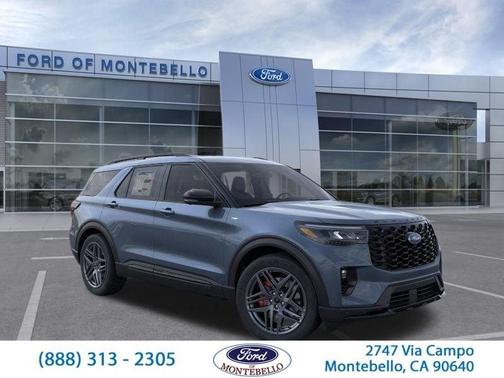 Vapor Blue Metallic 2026 Ford Explorer ST-Line