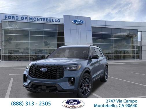 Vapor Blue Metallic 2026 Ford Explorer ST-Line
