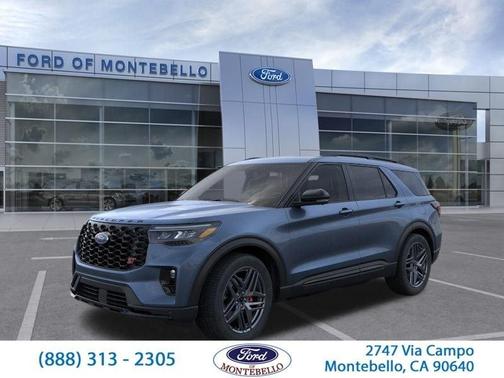 Vapor Blue Metallic 2026 Ford Explorer ST