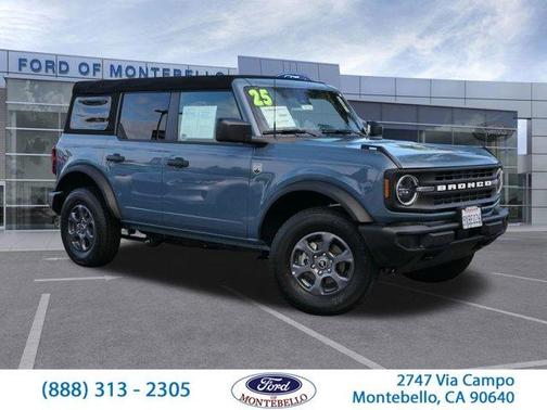 Azure Gray Metallic 2025 Ford Bronco Big Bend