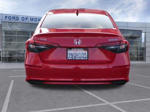 Rallye Red 2024 Honda Civic Touring