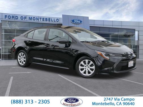 Midnight Black Metallic 2024 Toyota Corolla LE