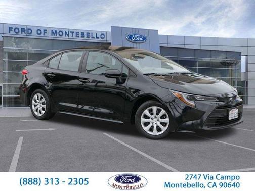 Midnight Black Metallic 2024 Toyota Corolla LE