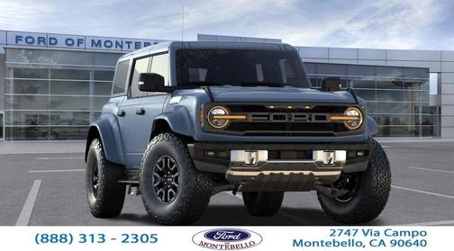 Azure Gray Metallic 2025 Ford Bronco Raptor
