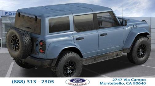 Azure Gray Metallic 2025 Ford Bronco Raptor