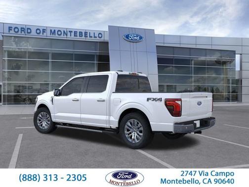 White Metallic 2026 Ford F-150 Lariat