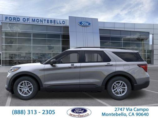 Gray 2026 Ford Explorer Active