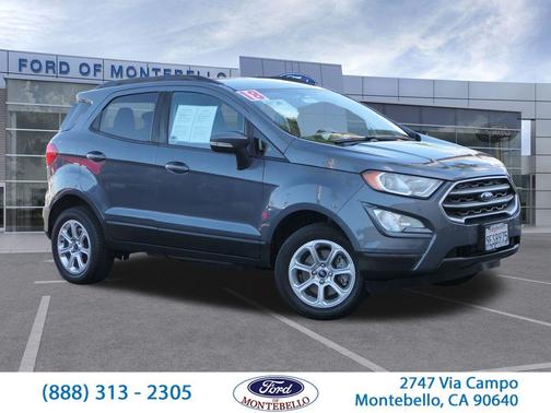 Smoke Metallic 2018 Ford EcoSport SE