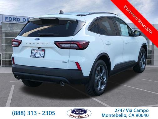 Star White 2025 Ford Escape ST-Line