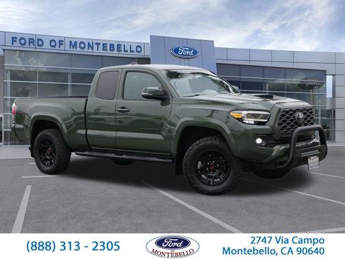 Army Green 2022 Toyota Tacoma TRD Sport