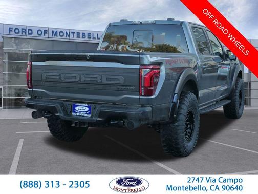 Gray Metallic 2025 Ford F-150 Raptor