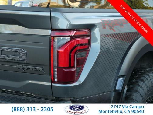 Gray Metallic 2025 Ford F-150 Raptor