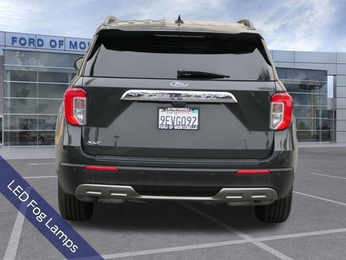 Forged Green Metallic 2021 Ford Explorer XLT