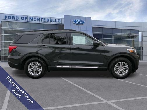 Forged Green Metallic 2021 Ford Explorer XLT