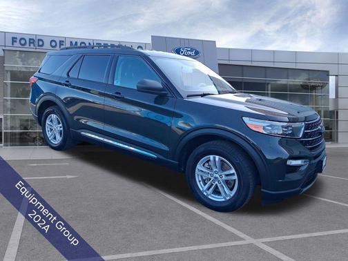 Forged Green Metallic 2021 Ford Explorer XLT