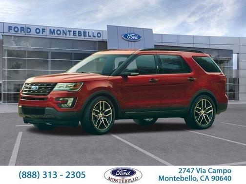 Blue Jeans Metallic 2016 Ford Explorer Base