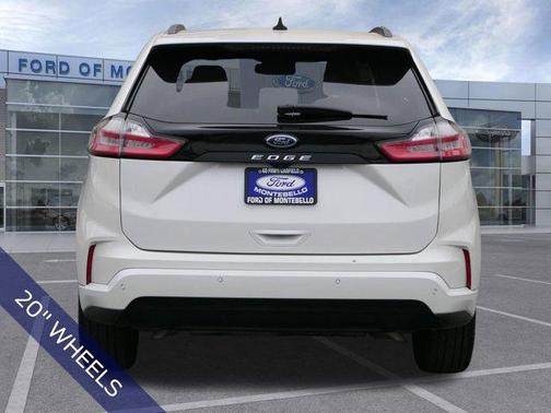 White Metallic 2023 Ford Edge ST Line