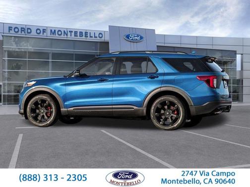 Rapid Red Metallic Tinted Clearcoat 2021 Ford Explorer ST