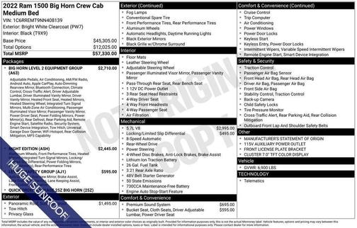 2022 RAM 1500 Big Horn