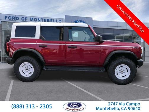 Ruby Red Metallic 2026 Ford Bronco Heritage Edition