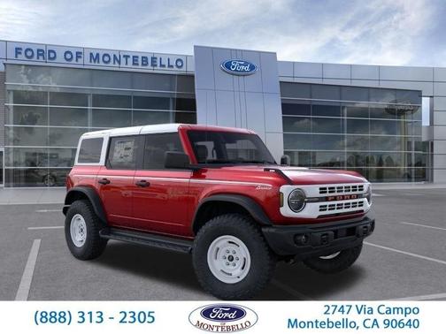 Ruby Red Metallic 2026 Ford Bronco Heritage Edition