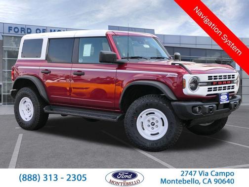 Ruby Red Metallic 2026 Ford Bronco Heritage Edition
