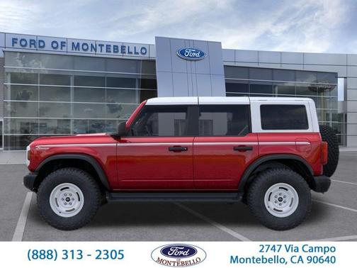 Ruby Red Metallic 2026 Ford Bronco Heritage Edition