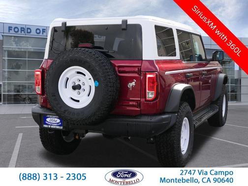 Ruby Red Metallic 2026 Ford Bronco Heritage Edition