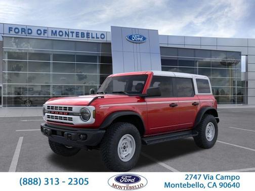 Ruby Red Metallic 2026 Ford Bronco Heritage Edition