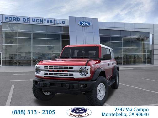 Ruby Red Metallic 2026 Ford Bronco Heritage Edition