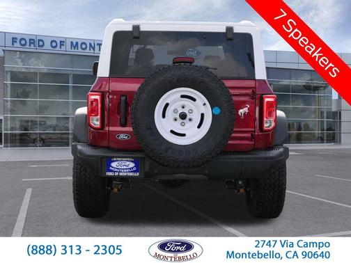 Ruby Red Metallic 2026 Ford Bronco Heritage Edition