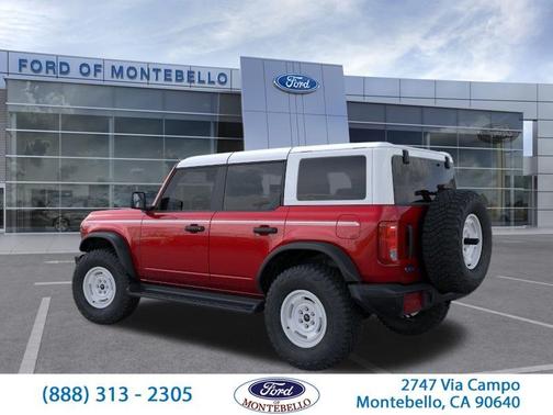 Ruby Red Metallic 2026 Ford Bronco Heritage Edition
